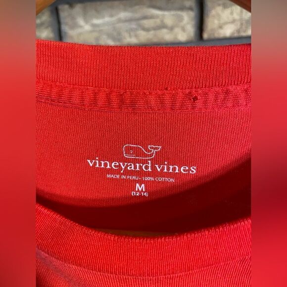 ‎Red medium vineyard vines long sleeve shirt - Picture 8 of 10